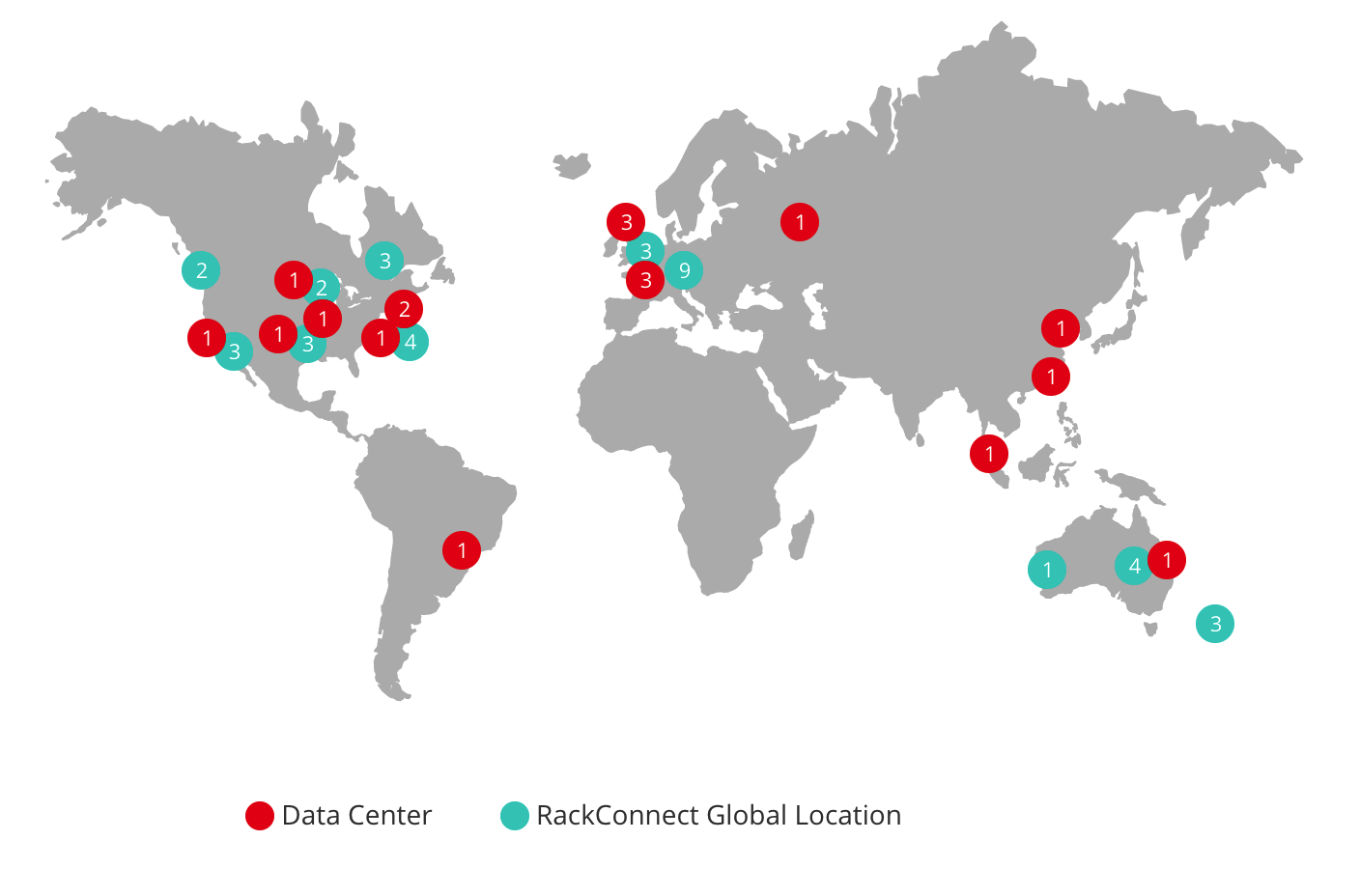 Rackspace data center locations
